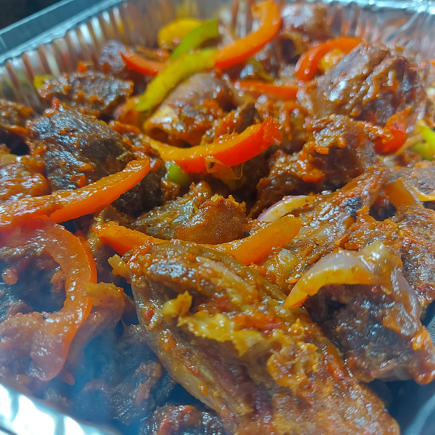 Peppered Assorted Meat