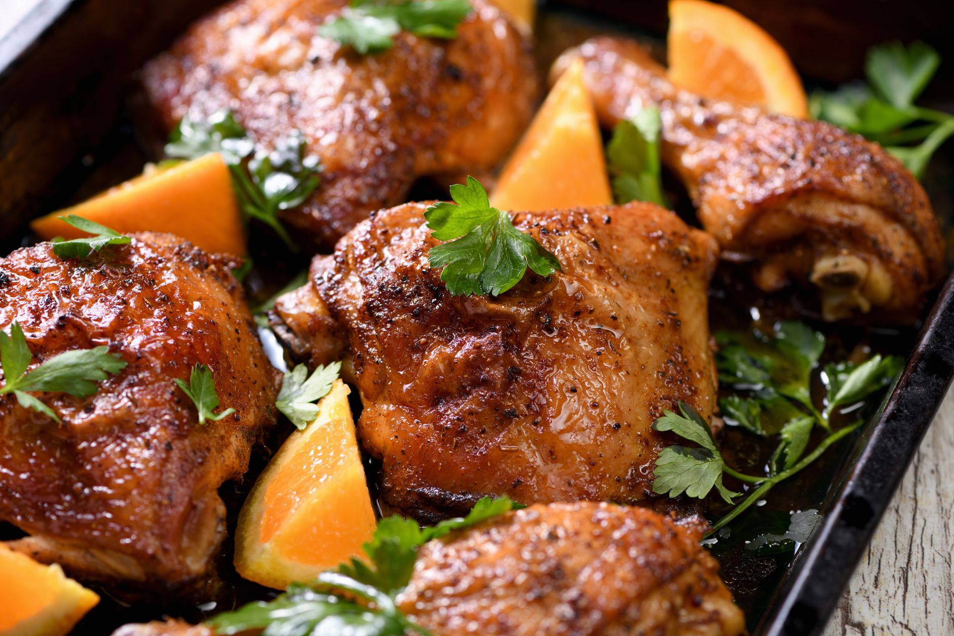 Roasted chicken celebration tray by Metheq Cuisine